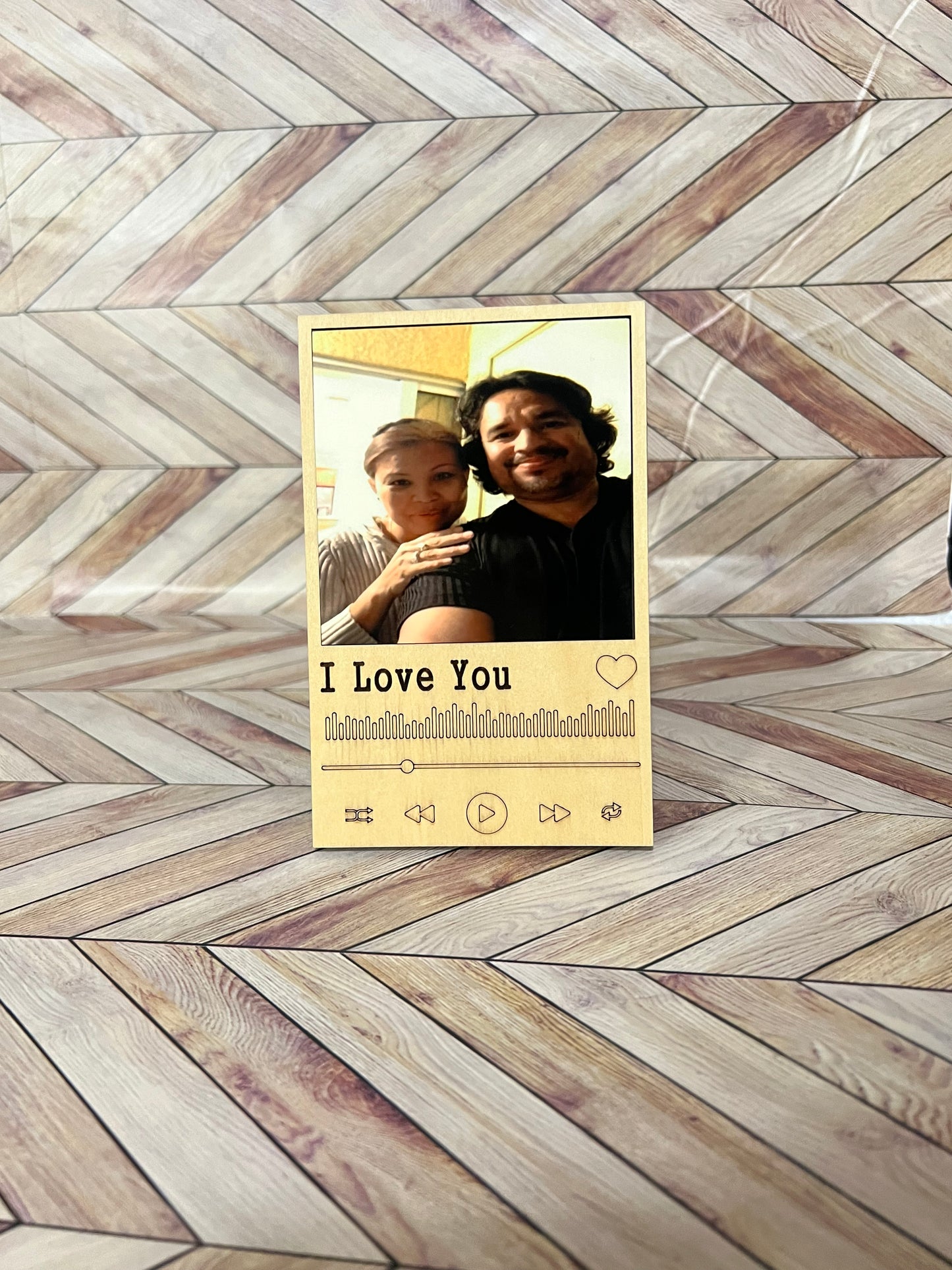 Vintage photo panel