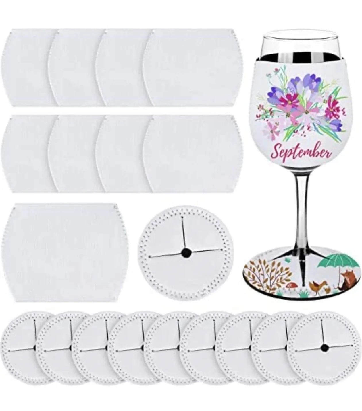 Wine Glass Cover Set