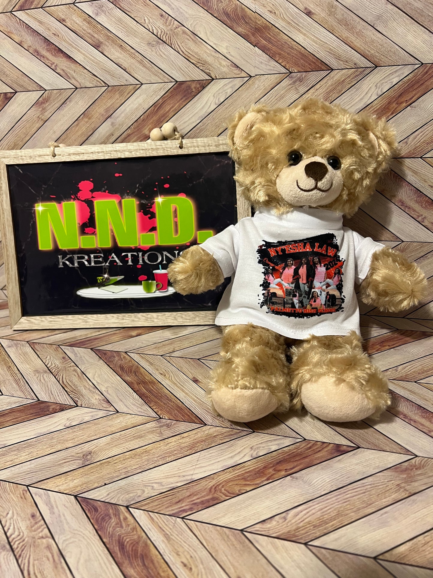 Graduation Bear with Shirt