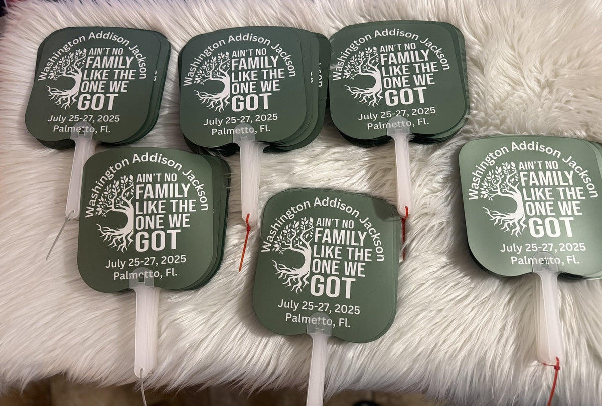 Custom Sublimation Fan