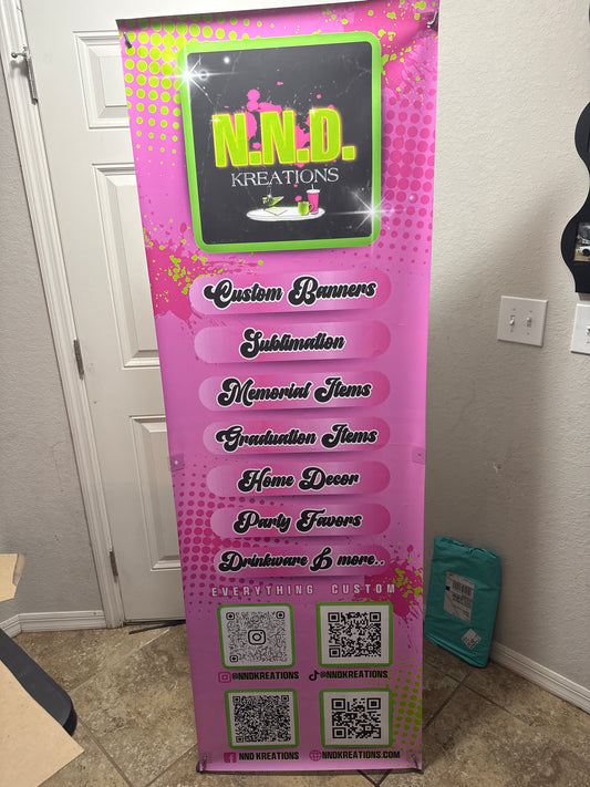 Custom Banner 24X72
