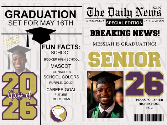 Graduation Newspaper
